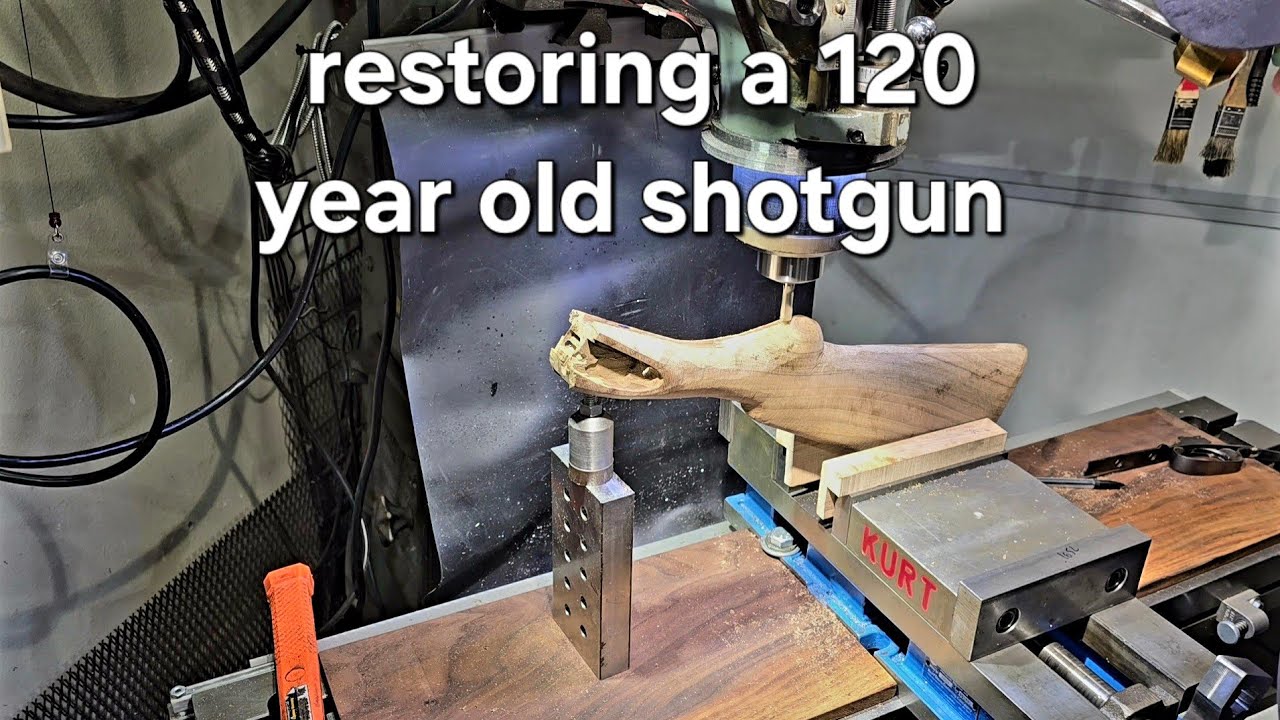 Restoring a vintage Remington 1898 double-barreled shotgun