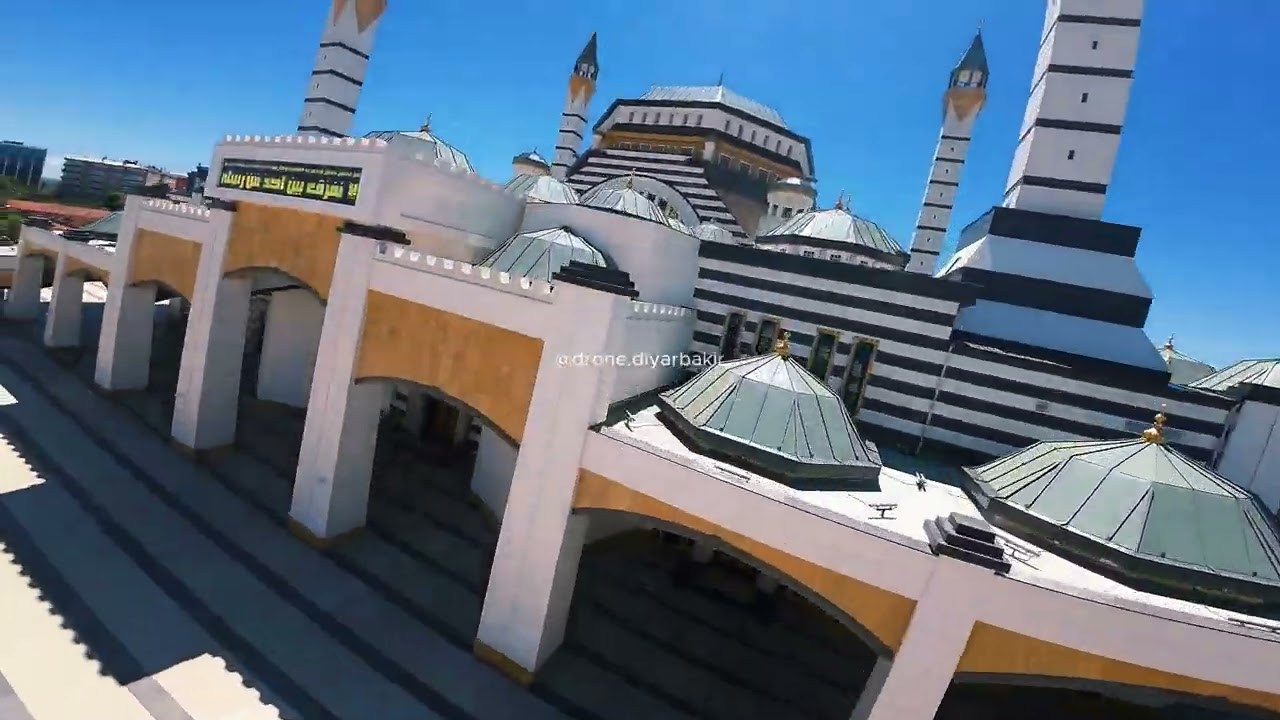 Yeni selahaddin eyyubi cami diyarbakir #irfanmalkoç #dronediyarbakir #selahaddineyyubicami