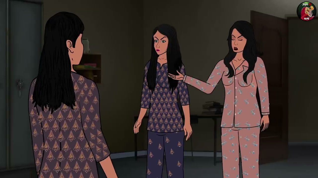 গার্লস হোস্টেল - Girls Hostel | Bhuter Cartoon | Bengali Horror Cartoon | Ghost Cartoon - Dodo TV