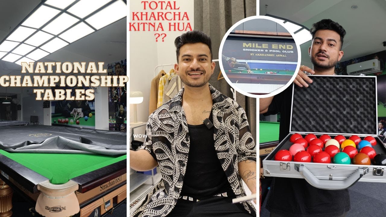 SNOOKER CLUB SE INCOME AUR SNOOKER CLUB OPEN KARNE KA KHARCHA !! Akshanshu Aswal 2.0