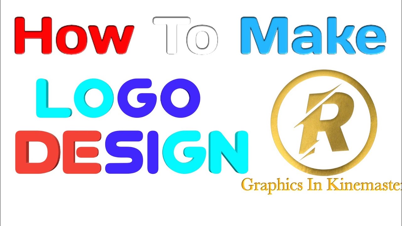 #rdgraphicsinkinemaster #rdgraphics    ||Logo Design|| Logo Banye Mobile Se  #techwithtechnicalrahul