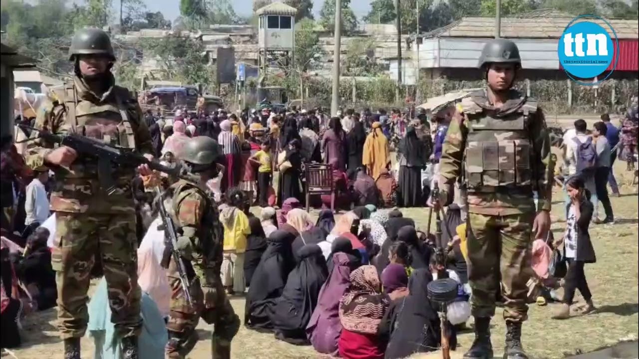 ক্যাম্পের বাইরে অবস্থান করায় আটক রোহিঙ্গাদের সর্বশেষ পরিস্থিতি-ttn