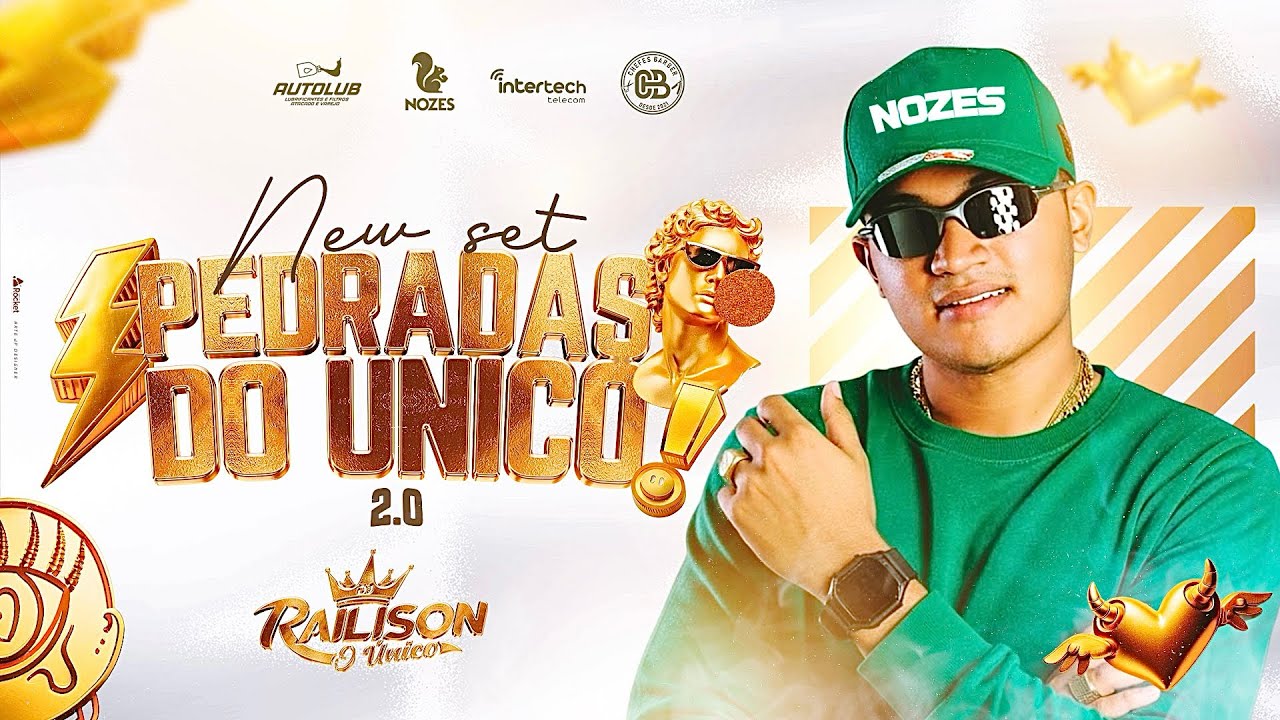 NEW SET PEDRADAS DO ÚNICO 2.0 - DJ RAILISON (ROCK DOIDO 2k26)