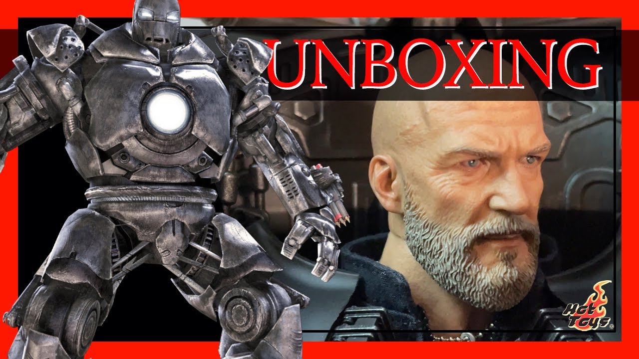 UNBOXING HOT TOYS IRON MONGER 1:6 iron man 🔥