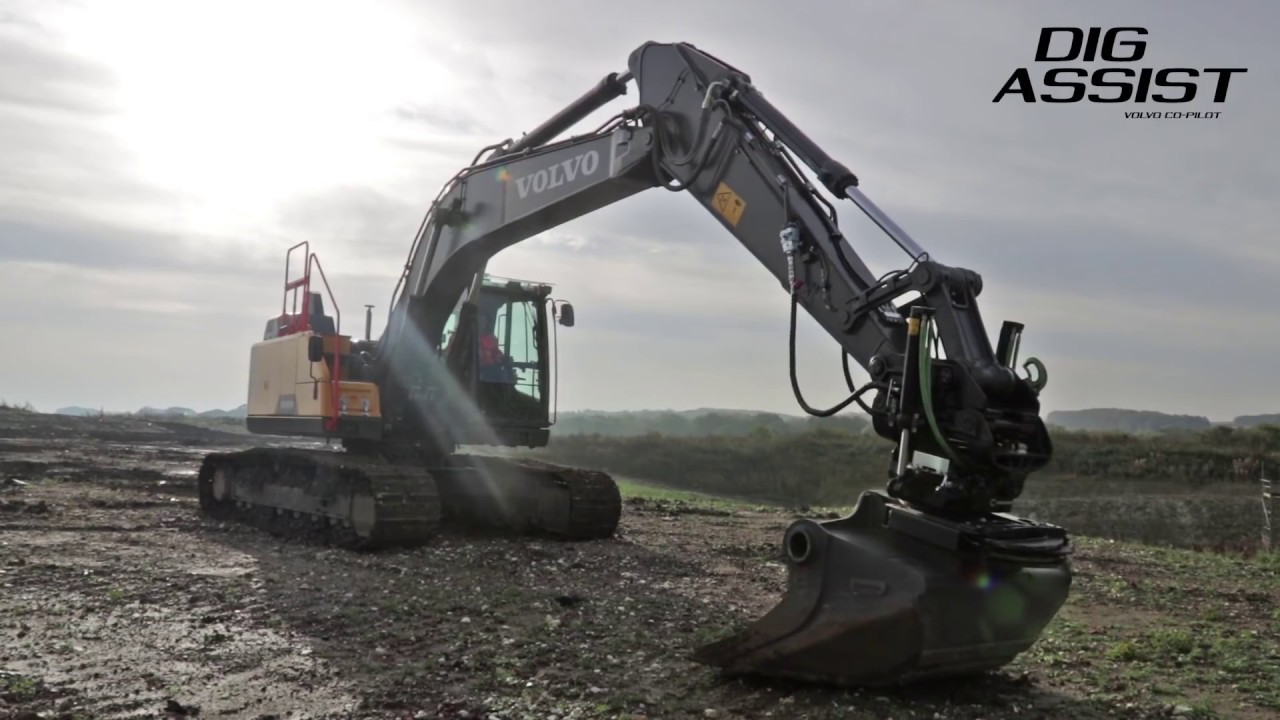 How to use Dig Assist - Volvo EC220E