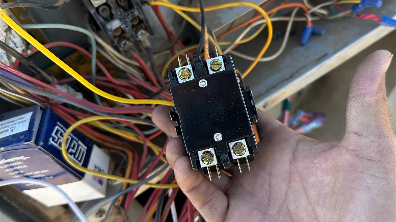 Diagnóstico de contactor de aire acondicionado Carrier. Cómo verificar contactor