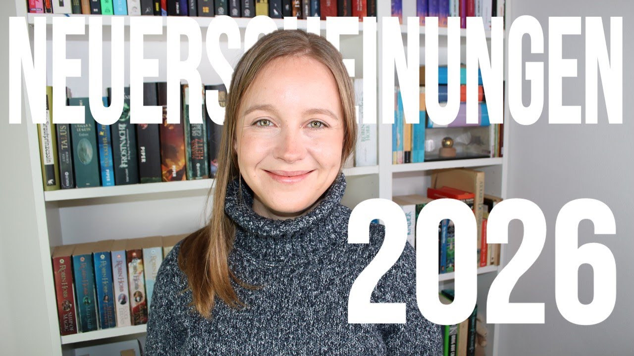 Auf diese Bücher dürfen wir uns 2026 freuen 📚