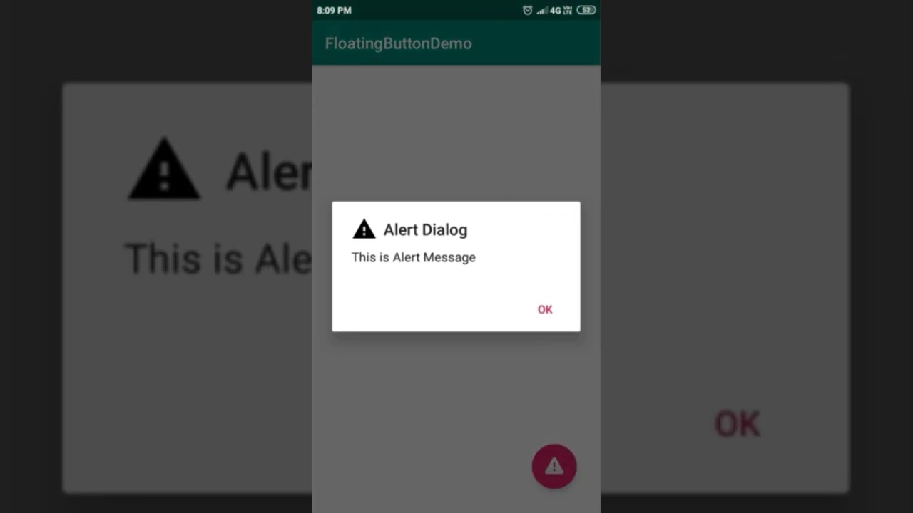 How to Create Floating Action Button in Android Studio | FloatingActionButton | Android Coding