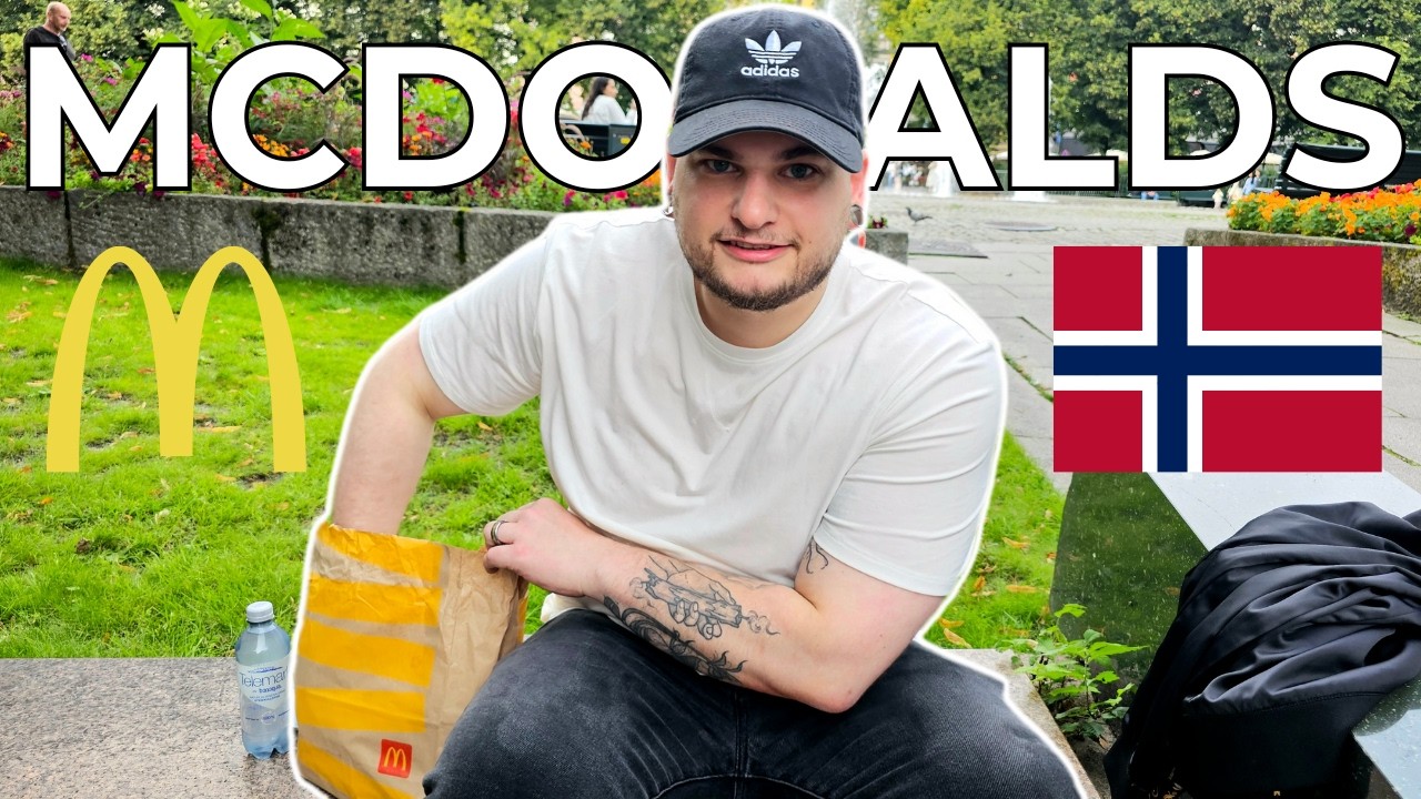 First Time Trying Mcdonald's in Norway 🇳🇴We are SHOCKED!