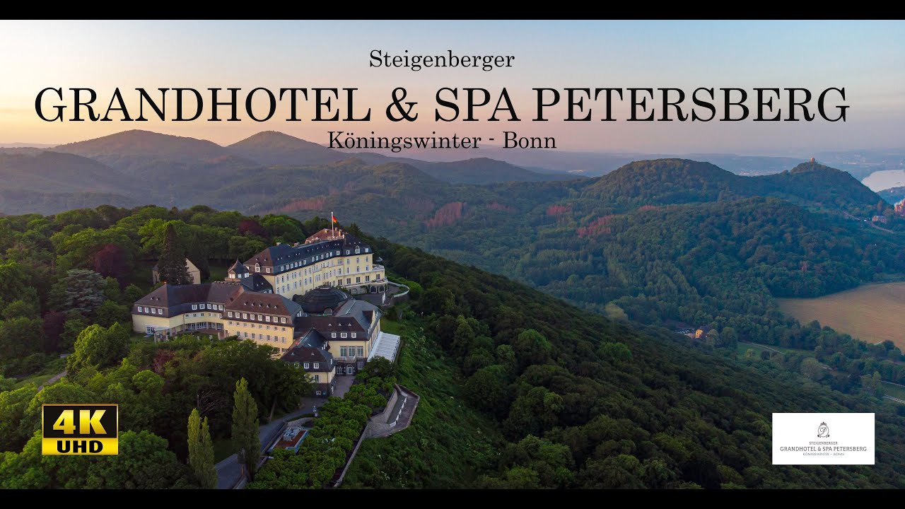 Steigenberger -  ***** GRANDHOTEL & SPA PETERSBERG***** from the air.