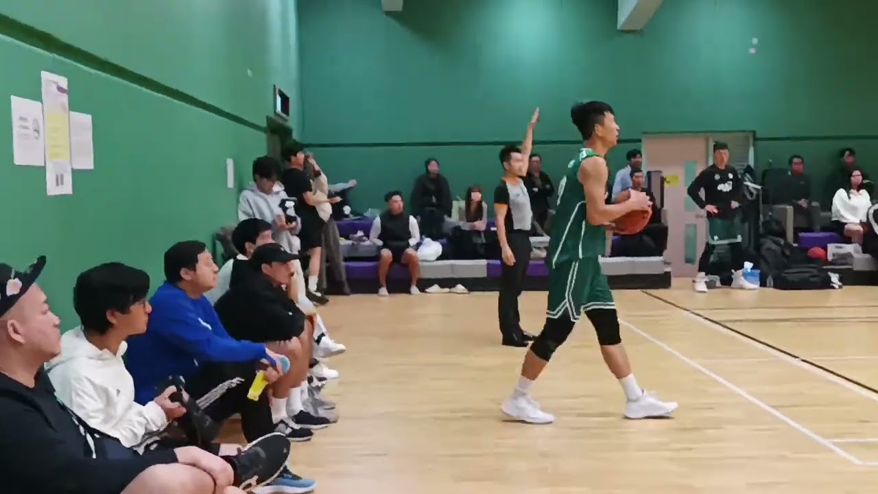 2025年香港籃球聯賽男子甲二組比賽選段：晉星 VS 愉園 20251218