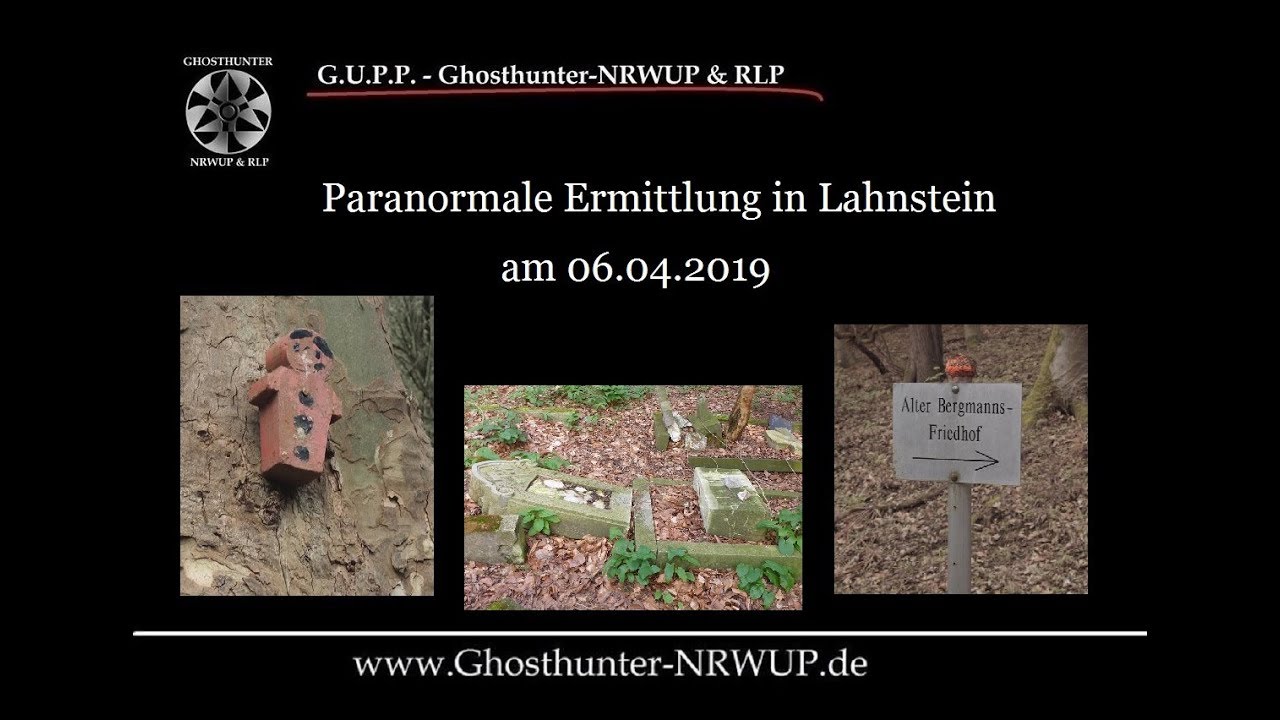 Spukort Bergmannsfriedhof Lahnstein? #geisterjagd #ghosthunter #paranormal