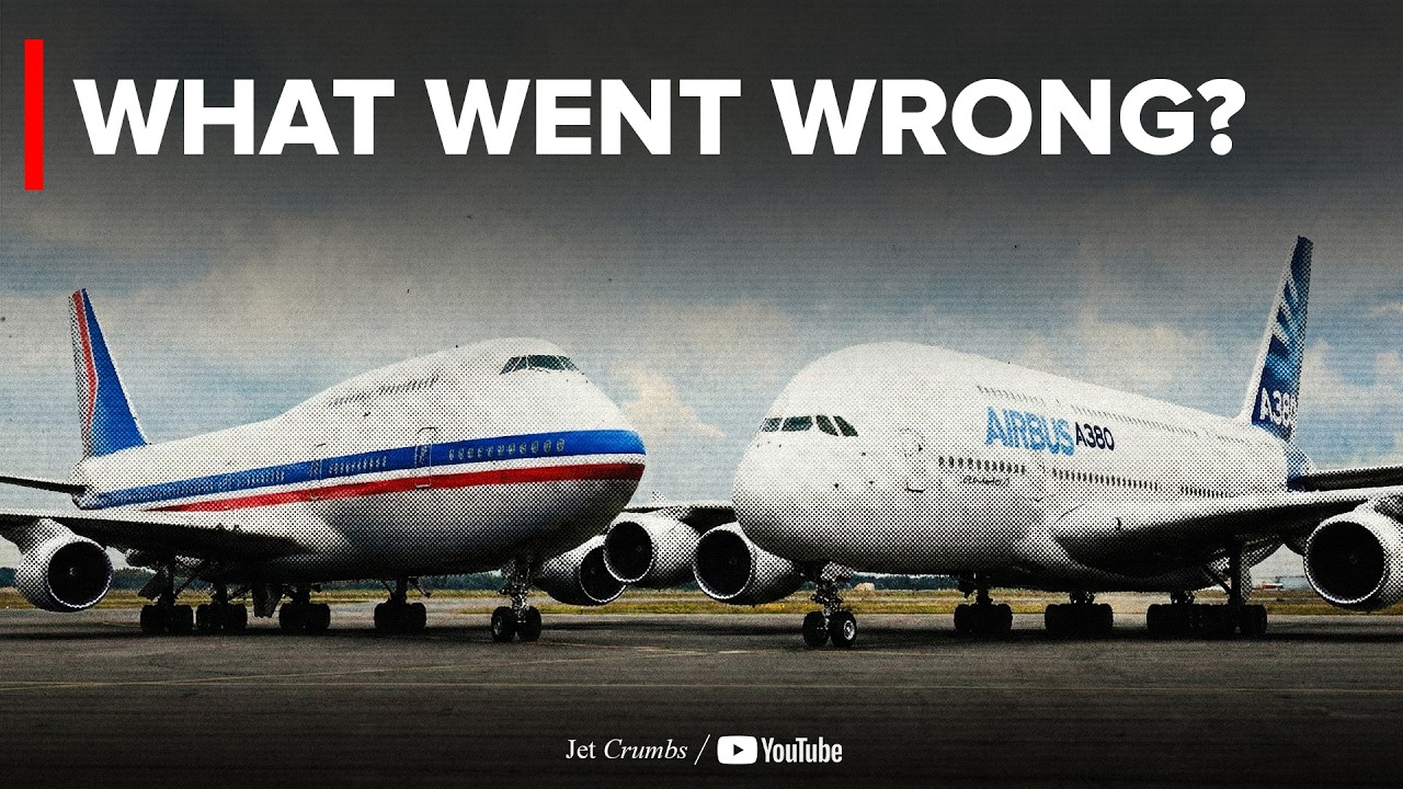Взлет и падение гигантских реактивных самолетов: 747 и A380