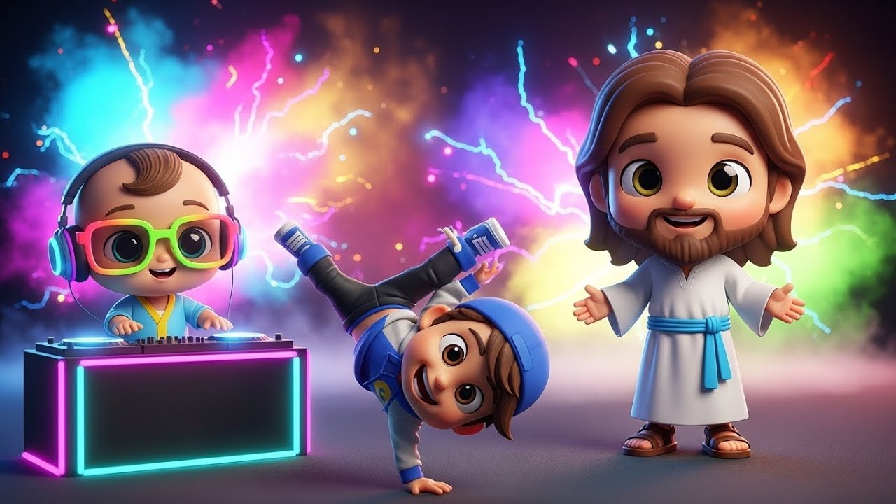 Louvor Alegre Infantil 🎶 Música Gospel Animada para Crianças e Família