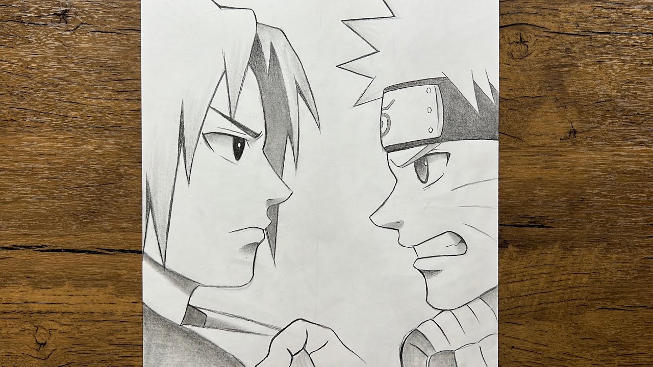 Naruto vs Sasuke Drawing &ndash; Ultimate Anime Art Tutorial for Fans