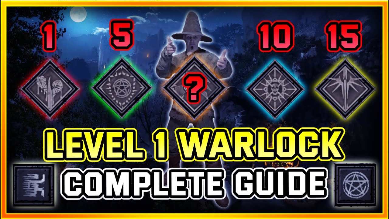 Dark and Darker Level 1 Warlock Complete Beginners Guide | The Best Way to Play the Class
