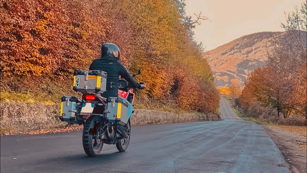 Passeggiata tra i paesaggi dell' Alta Irpinia con la Moto Morini X-Cape 650