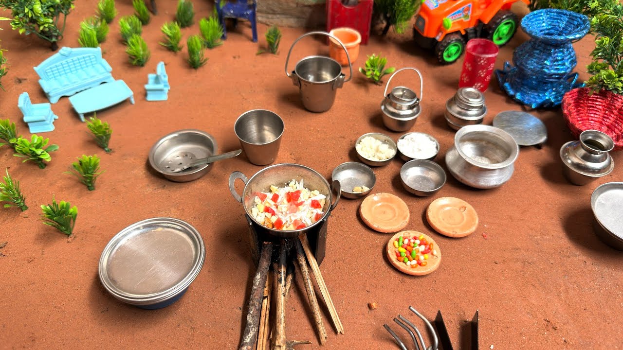 Mini Cooking Food 🥘 | Tiny Kitchen Real Cooking | Satisfying Miniature Recipes