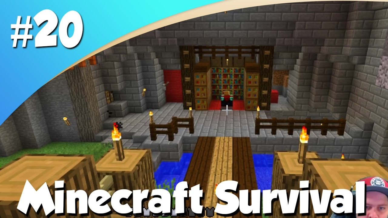 BINNENHOF MOOI MAKEN! (Minecraft #20)