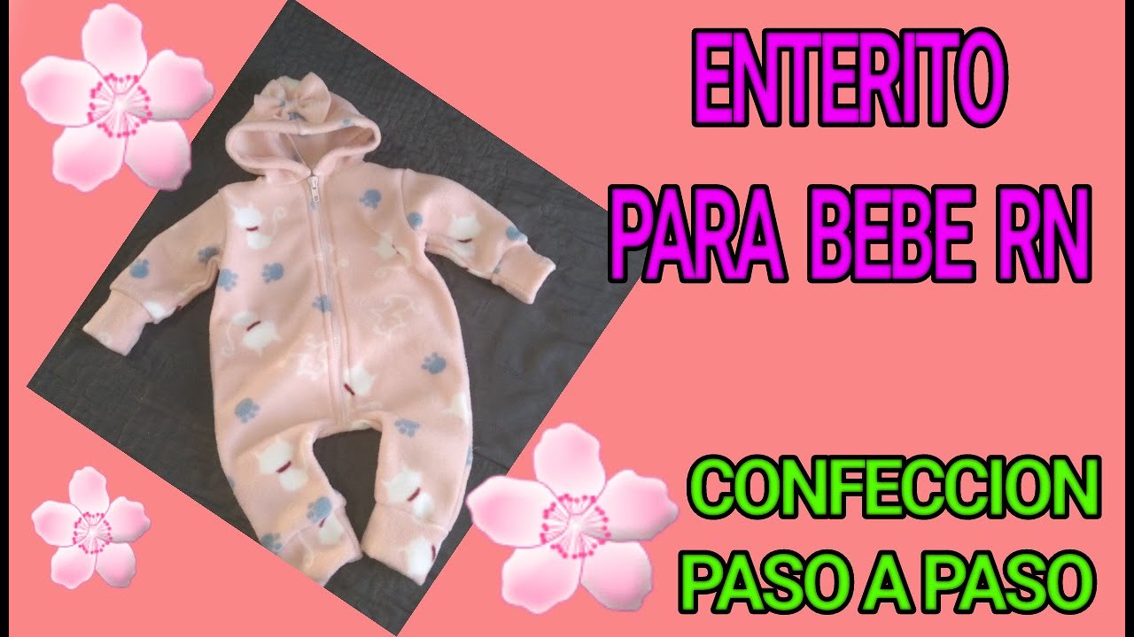 ENTERITO PARA RECIEN NACIDOS 💖💖 CONFECCION PASO A PASO 💖💖