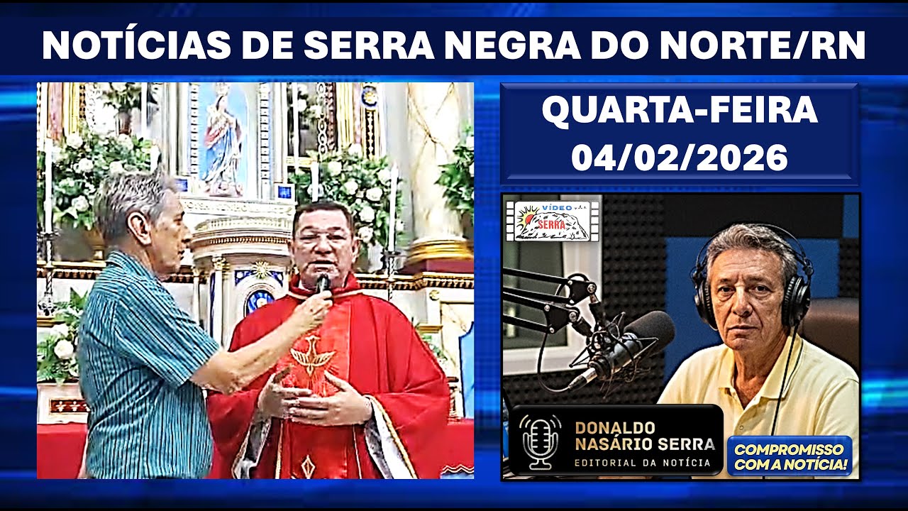 [ 04/02/2026 ] PADRE EVERALDO TOMA POSSE PELA TERCEIRA VEZ em Serra Negra do Norte/RN