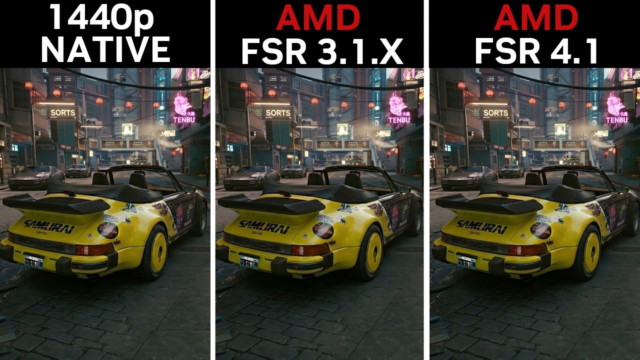 FSR 4.1 on RX 7800 XT in Cyberpunk 2077 - Official AMD Driver 26.6.2 Release!!!