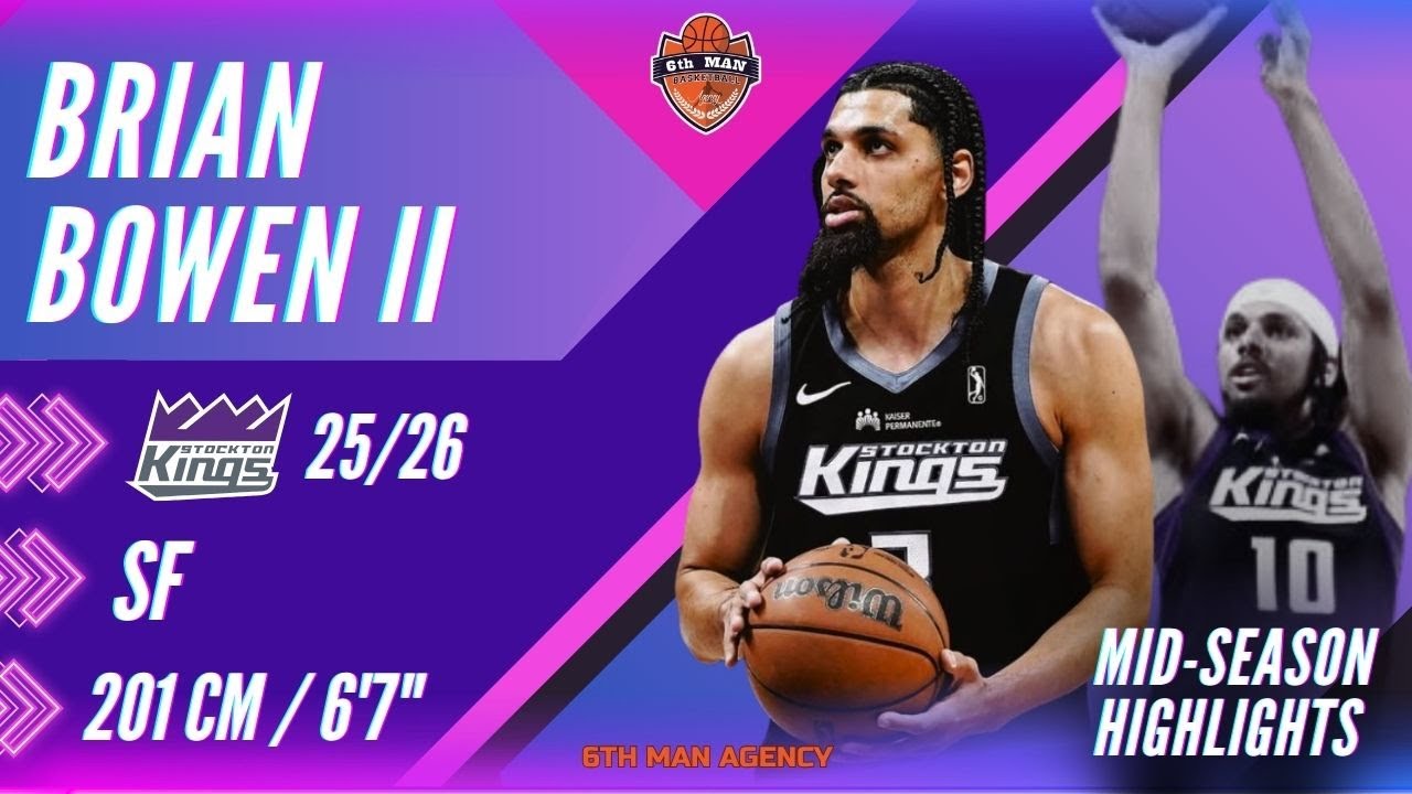 BRIAN BOWEN II ⏐ 25/26 Mid-Season Highlights