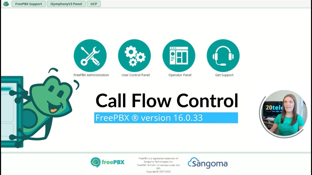How-to FreePBX 16 (Episode #12) Call Flow Control