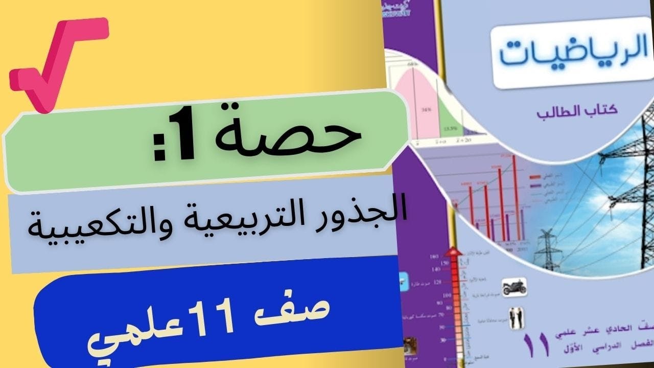 الوحدة الاولى: الاعداد الحقيقية /درس1: الجذور والتعبيرات الجذرية /حصة1#الرياضيات #فصل_اول #كويت#