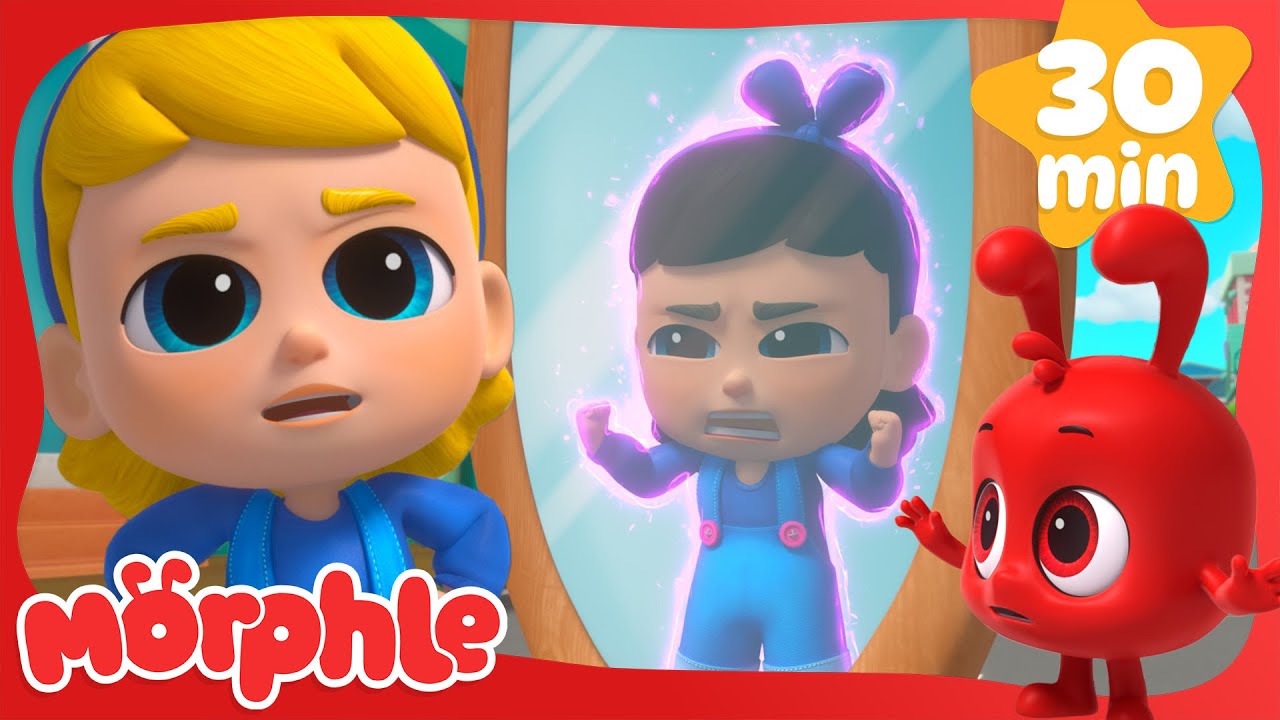 MILA VS MILA!? It's Mirror Mila Mayhem! 😮 | Morphle 3D Kids Cartoons | Moonbug Kids After School