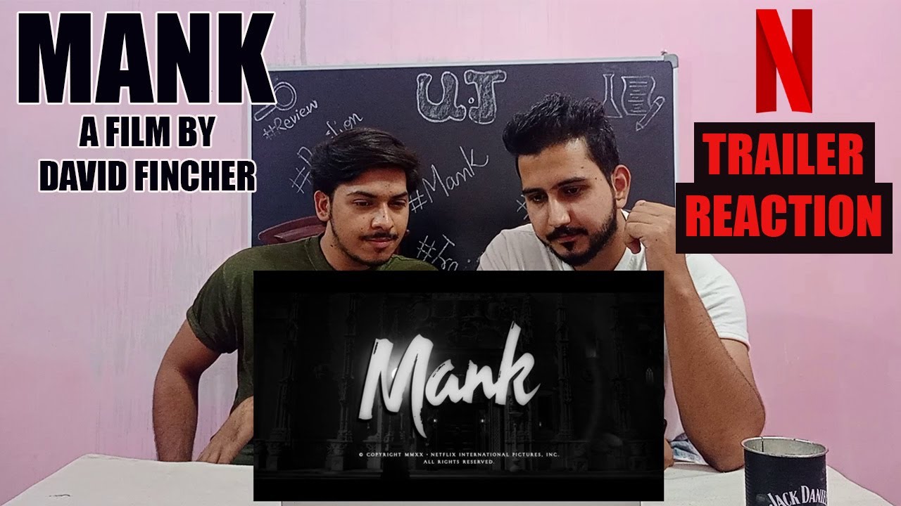 MANK (Official NETFLIX Trailer) REACTION | An Oscar Contender | Trailer Reaction