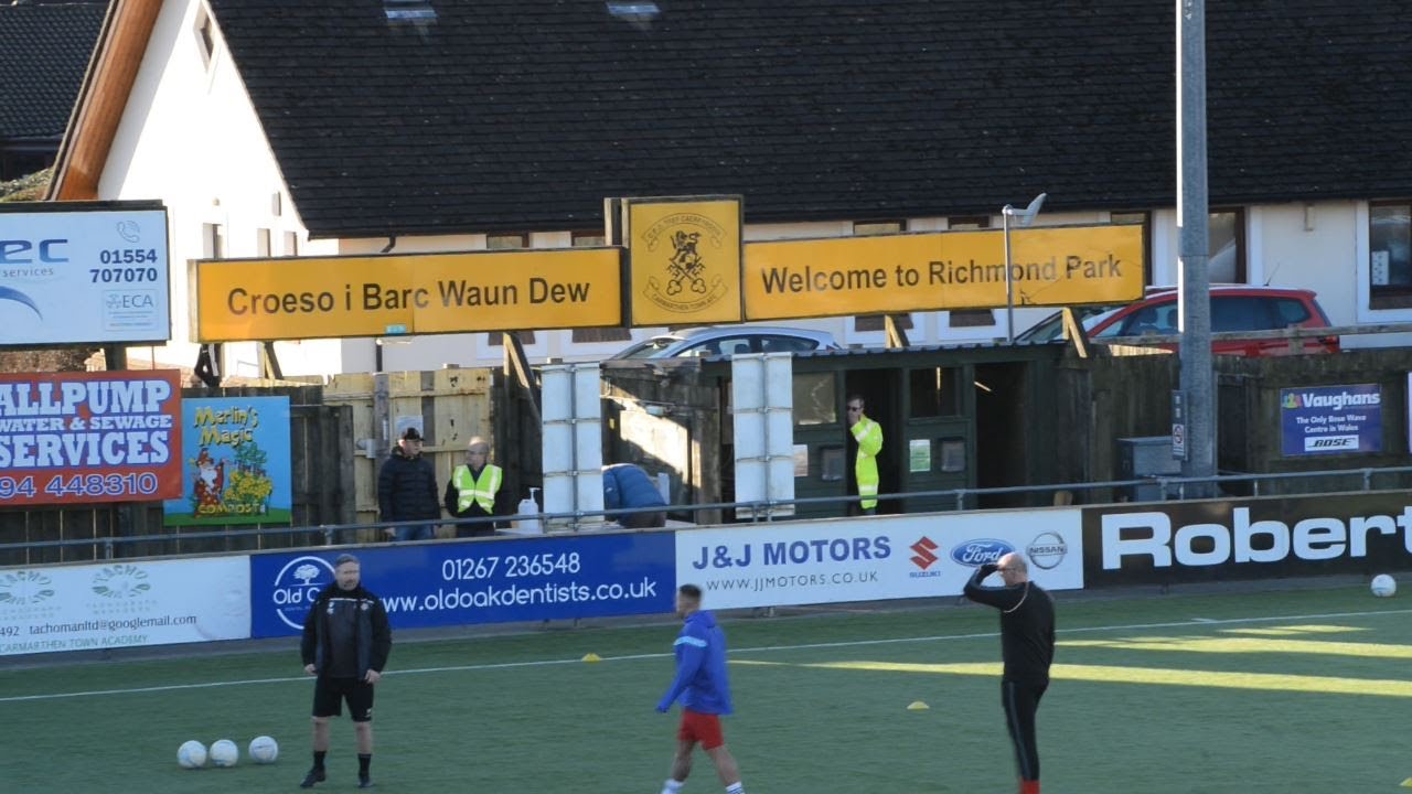 Carmarthen Town 4-0 Afan Lido 19/12/2021
