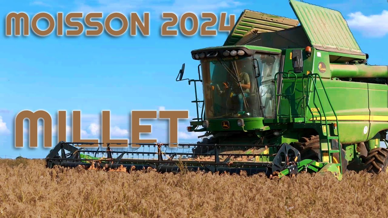 MOISSON MILLET 2024 | JOHN DEERE S560