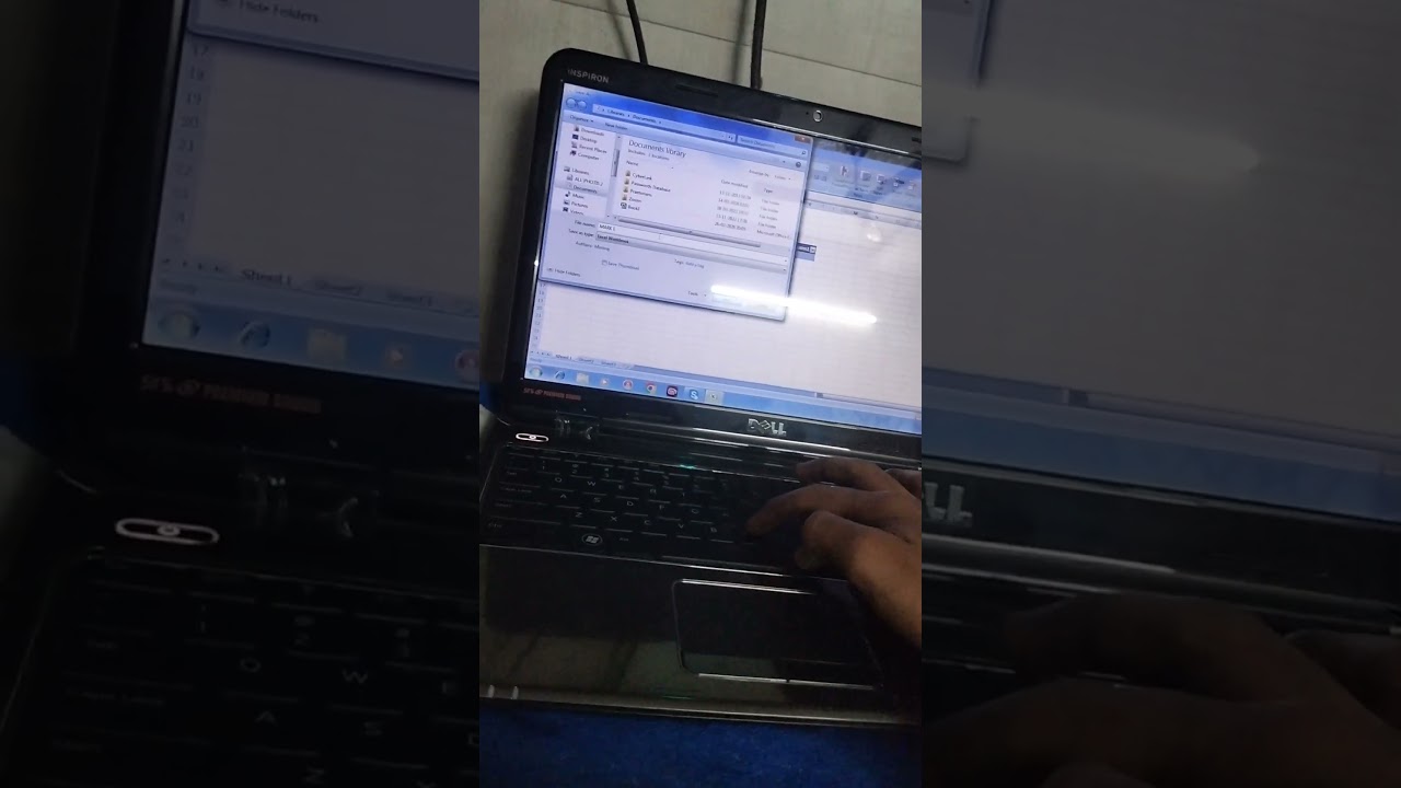 Сохранение рабочего листа