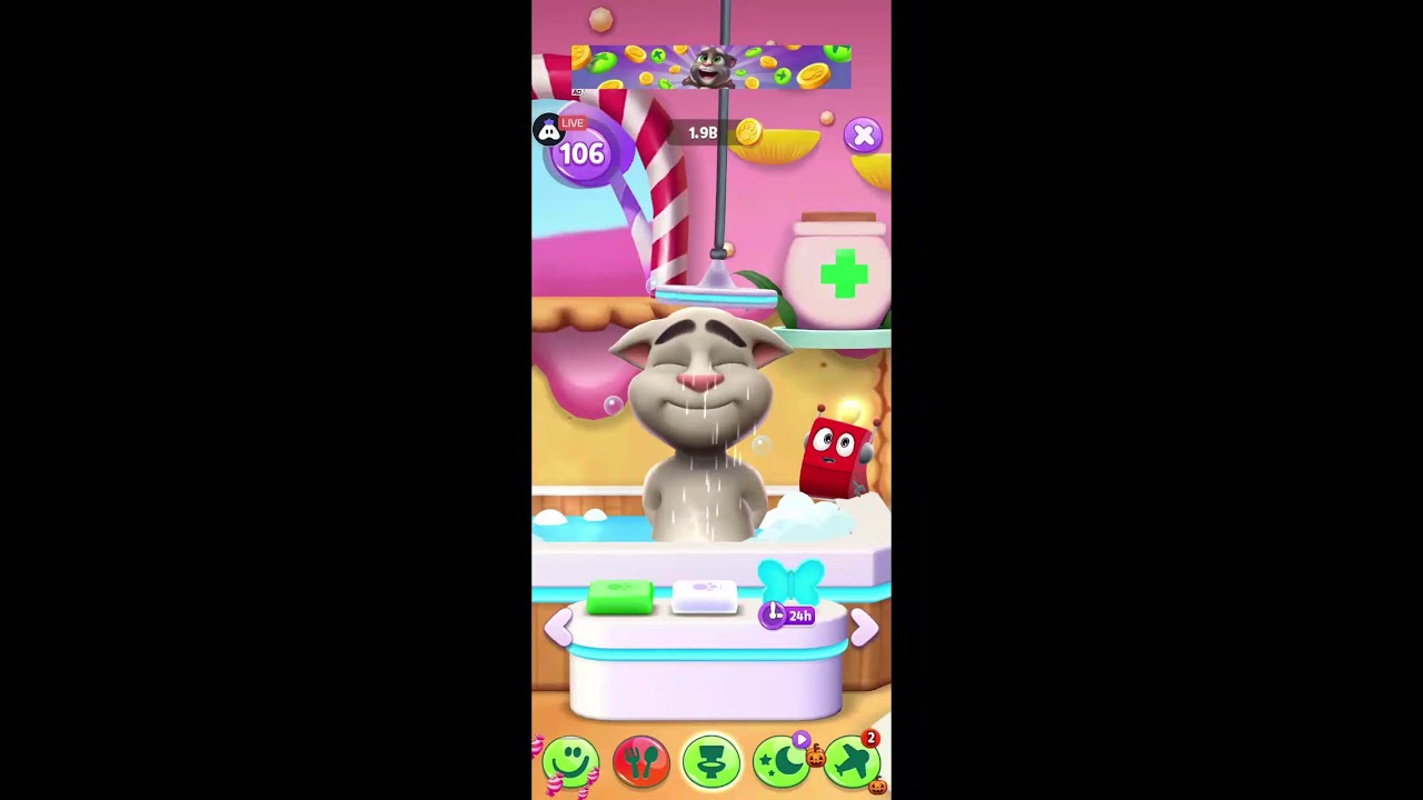 My Talking Tom 2 Live Short Gameplay 🤣🐈 | Tom Super Squad