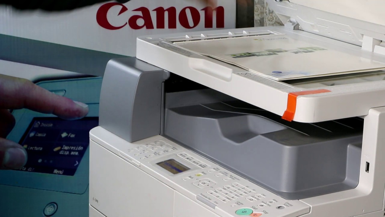 Escanear por SMB Canon iR 1435 Series