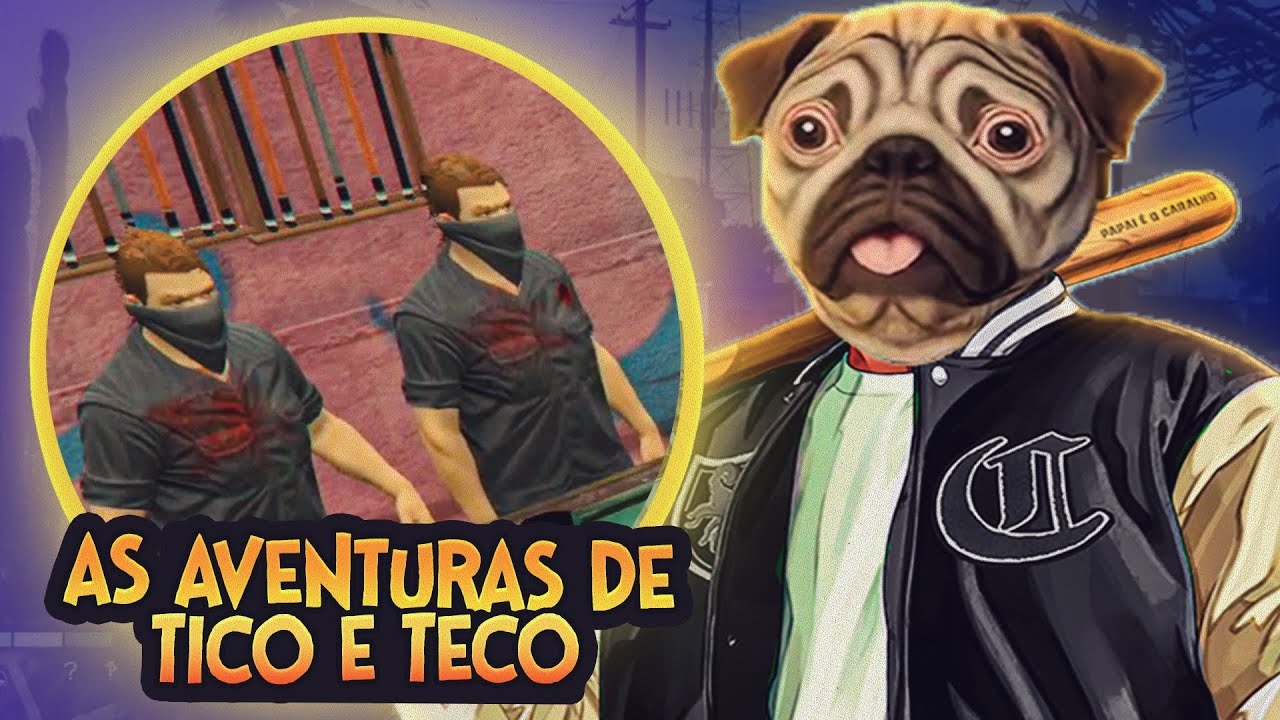 QUANDO O TICO E TECO SE JUNTAM - GTA V ROLEPLAY CIDADE ALTA RP