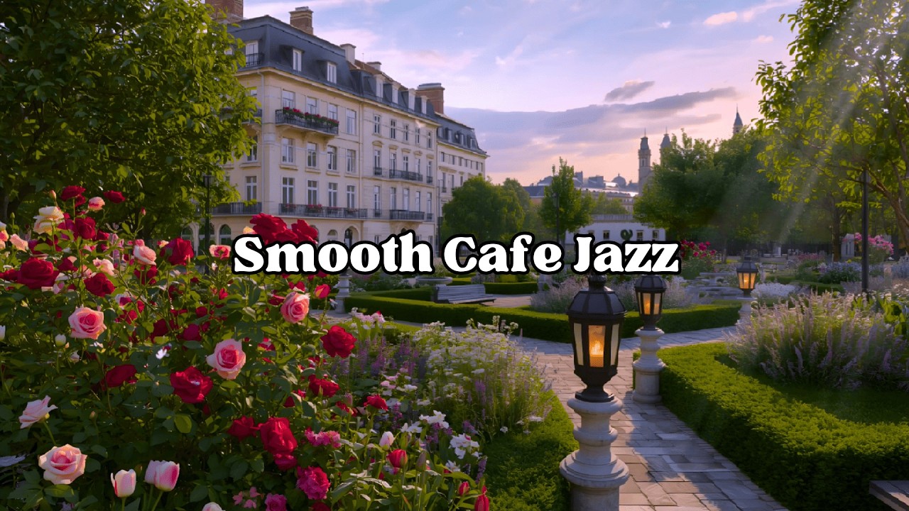 Smooth Cafe Jazz - Elegant Music for Stress Relief & Productivity 🎶