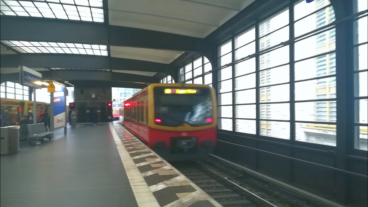 S-Bahn Berlin Stadtbahn S9 Warschauer Straße - Zoologischer Garten BR 481/482