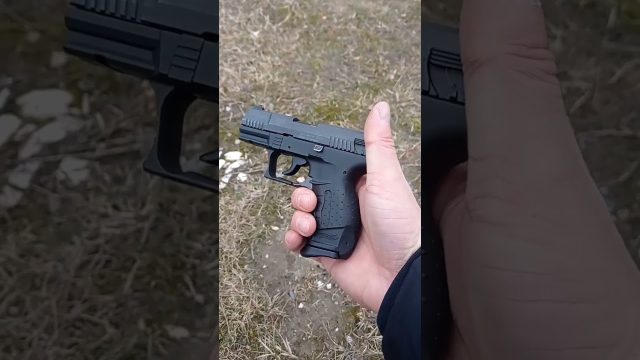 Walther P22 shooting fun 7 yards group #asmr #demo