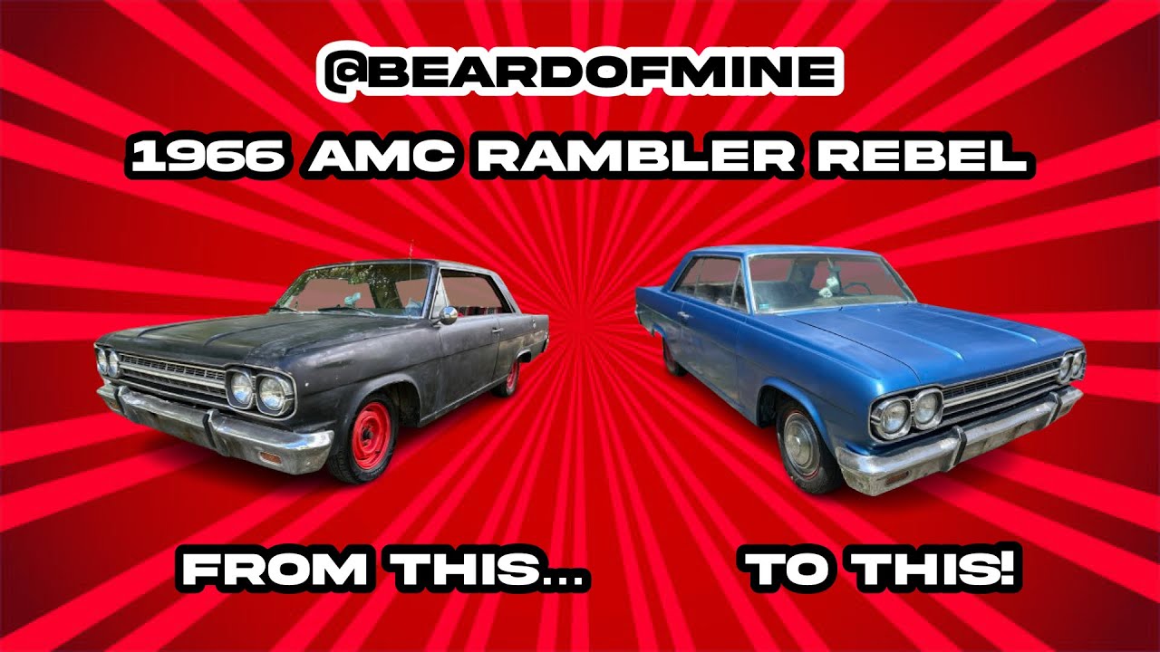 1966 AMC RAMBLER REBEL RESURRECTION - SINGLE STAGE PAINT JOB
