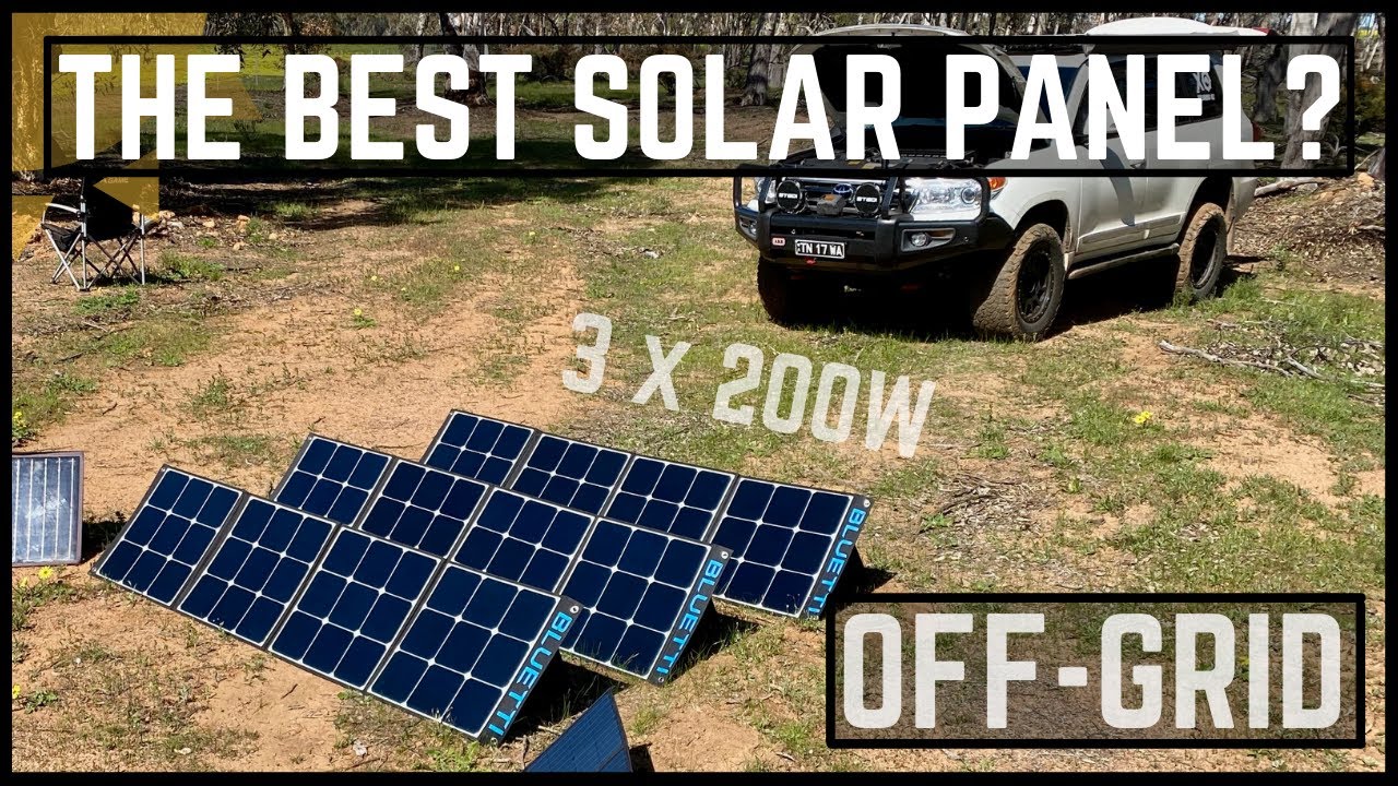 IS THIS THE BEST OFF-GRID PORTABLE SOLAR PANEL? | Bluetti SP200 Generator | Australian Review AC200