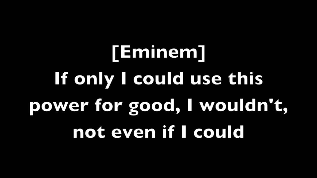 Eminem- Say What You Say (HD Lyrics)