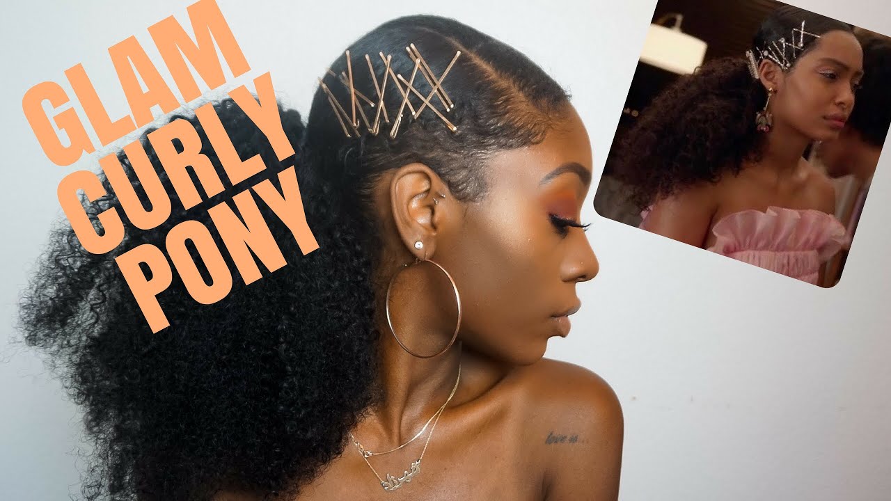 Sleek NO WAVES NO HEAT Yara Shahidi Ponytail for 4b/4c Hair | Schaelove