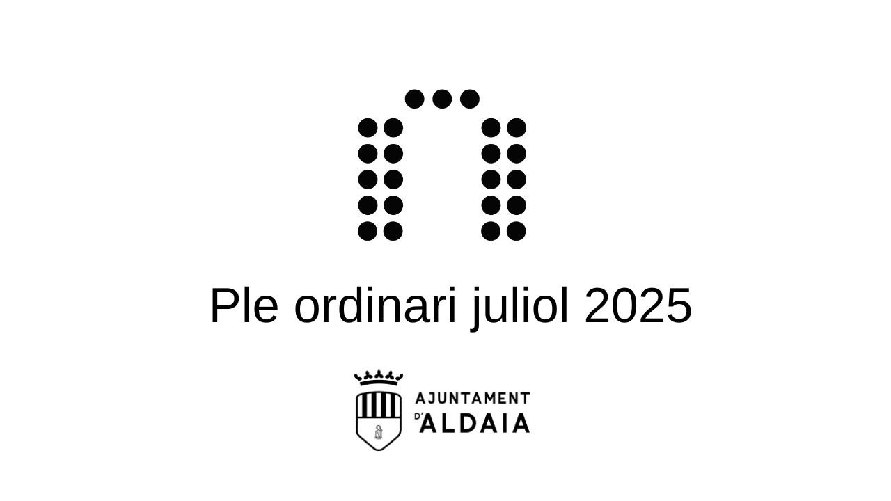 PLE MUNICIPAL ORDINARI SETEMBRE