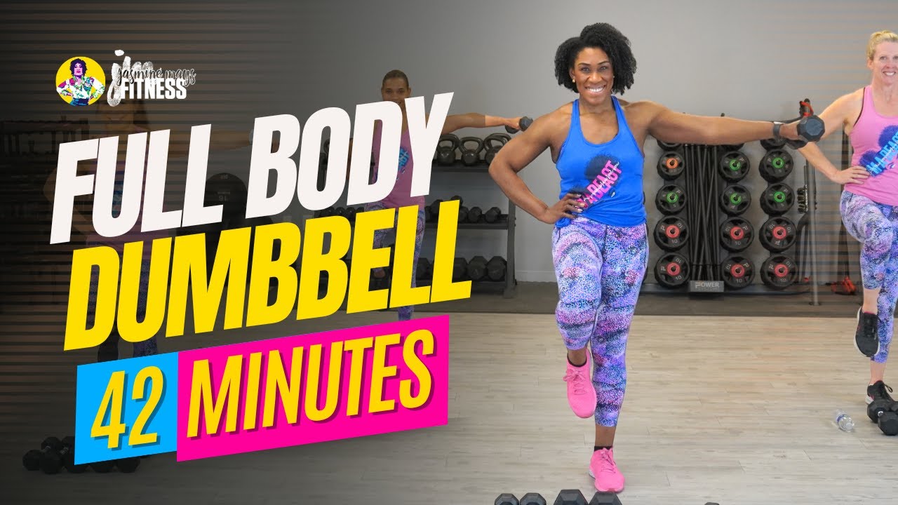 42-Minute Dumbbell STRENGTH TRAINING | Full Body | Weight Loss