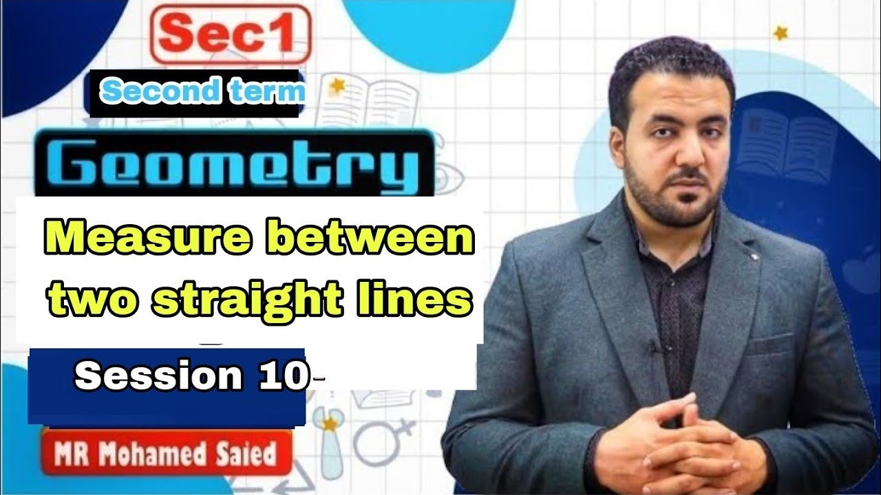 Measure between two straight lines / Sec 1 Geometry