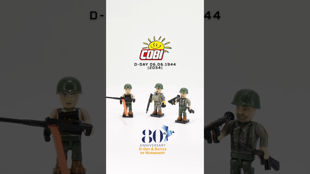 One of two new figurines pack is now available on cobi.eu! #madeofbricks #cobi #dday #military #ww2
