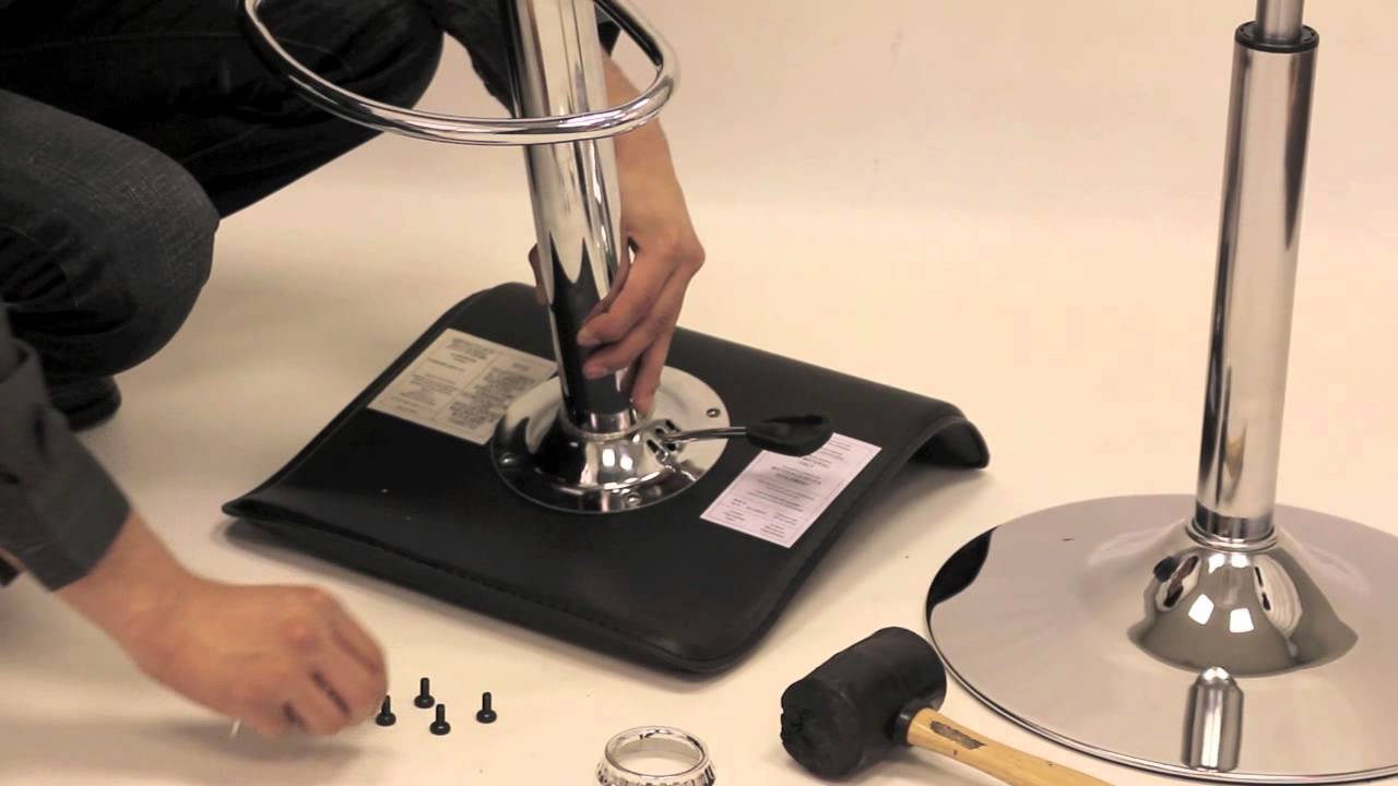 LumiSource - Hydraulic Bar Stool Cap Removal