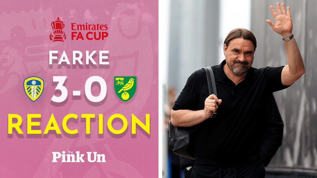 Реакция Даниэля Фарке | «Лидс Юнайтед» 3:0 «Норвич Сити» | The Pink Un